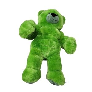 Marvel Avengers Exclusive Hulk stuffed Build A Bear character green